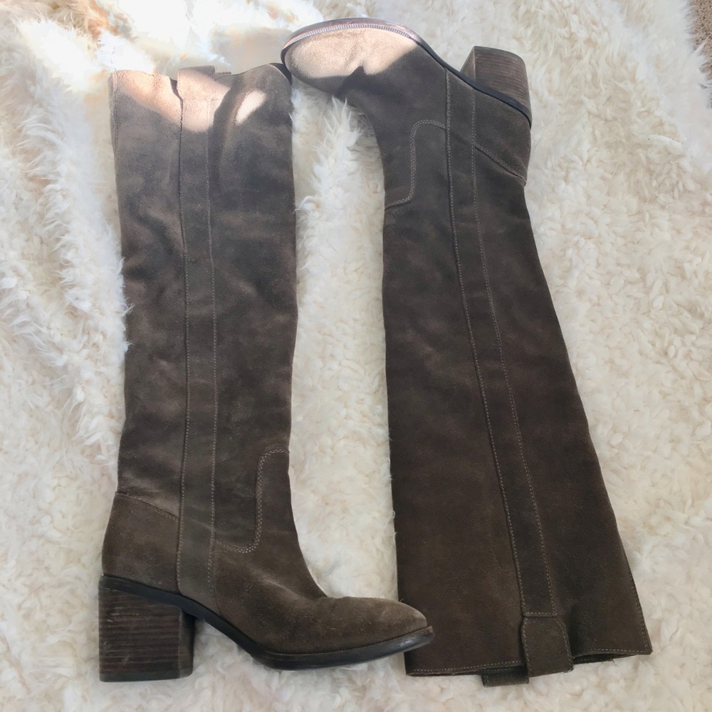 BCBGeneration knee high suede boots